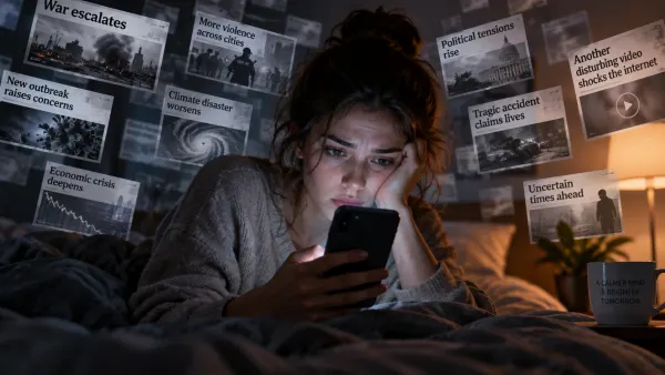 Doomscrolling: Why We Keep Reading Bad News and How It Affects Mental Health