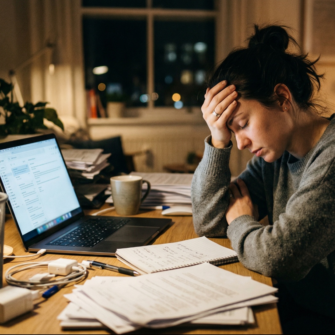 Burnout bei Männern und Frauen: Die Symptome, die wir häufig übersehen